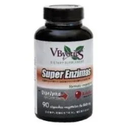 Vbyotics super enzimas vegetales 868mg 90caps