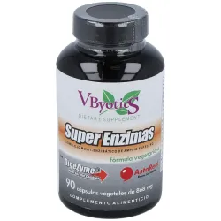 Vbyotics super enzimas vegetales 868mg 90caps | Farmacia Barata Vbyotics super enzimas vegetales 868mg 90caps | Farmacia Barata