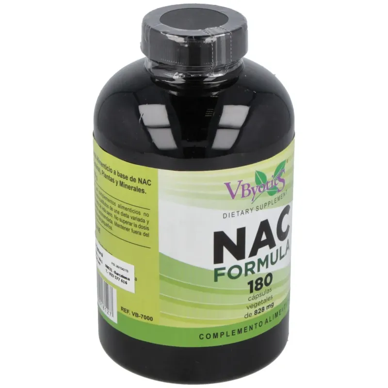 Vbyotics nac formula 828mg 180caps | Farmacia Barata