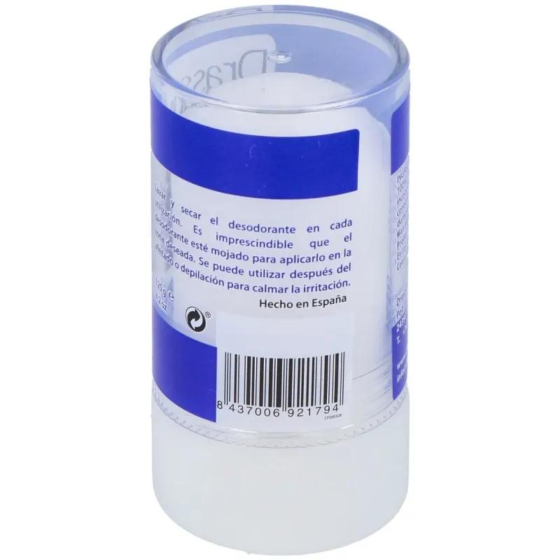 Drasanvi desodorante alumbre mineral cristal 120g | Farmacia Barata