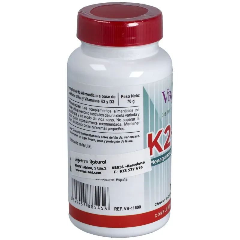 Vitamina k2+d3 100perlas | Farmacia Barata