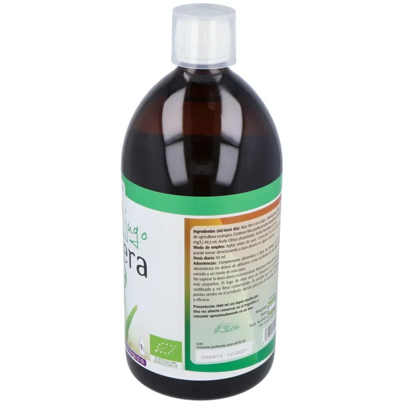 Jugo aloe vera bio 1litro | Farmacia Barata