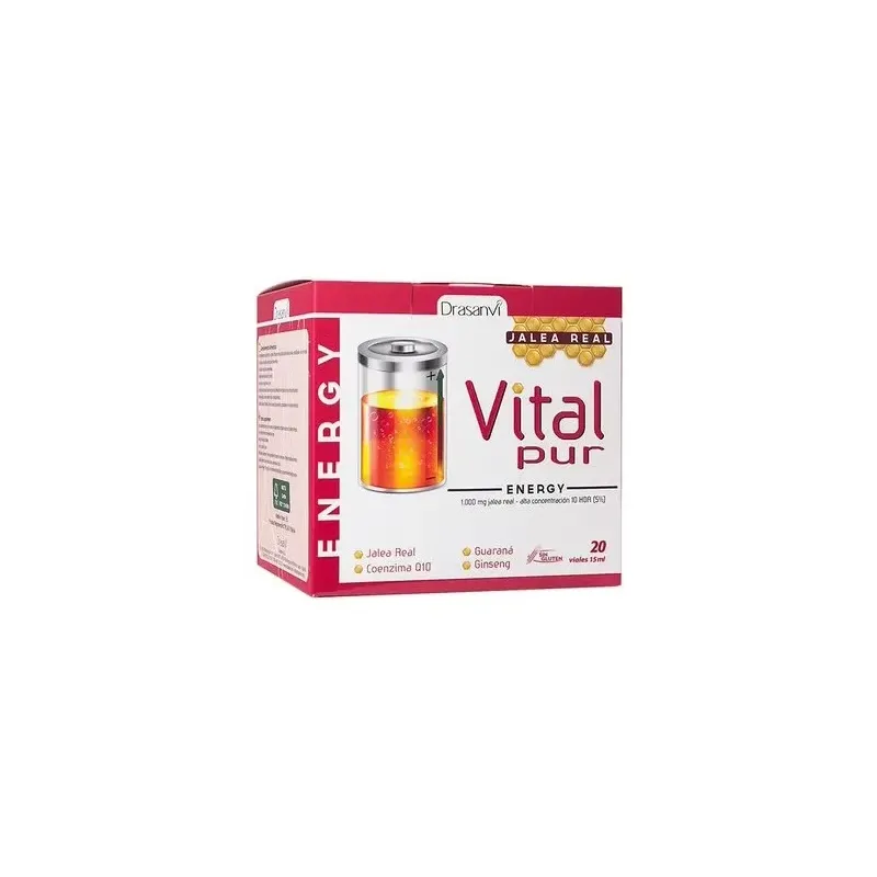 Drasanvi vitalpur jalea real energy 20udsx15ml | Farmacia Barata