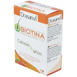 Drasanvi biotina cabello y uñas 45comp | Farmacia Barata