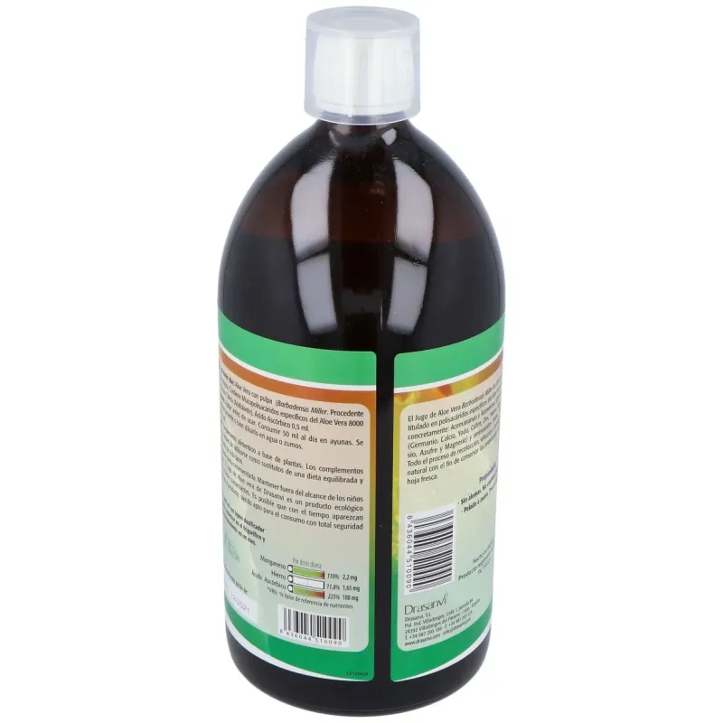Jugo aloe vera bio 1litro | Farmacia Barata