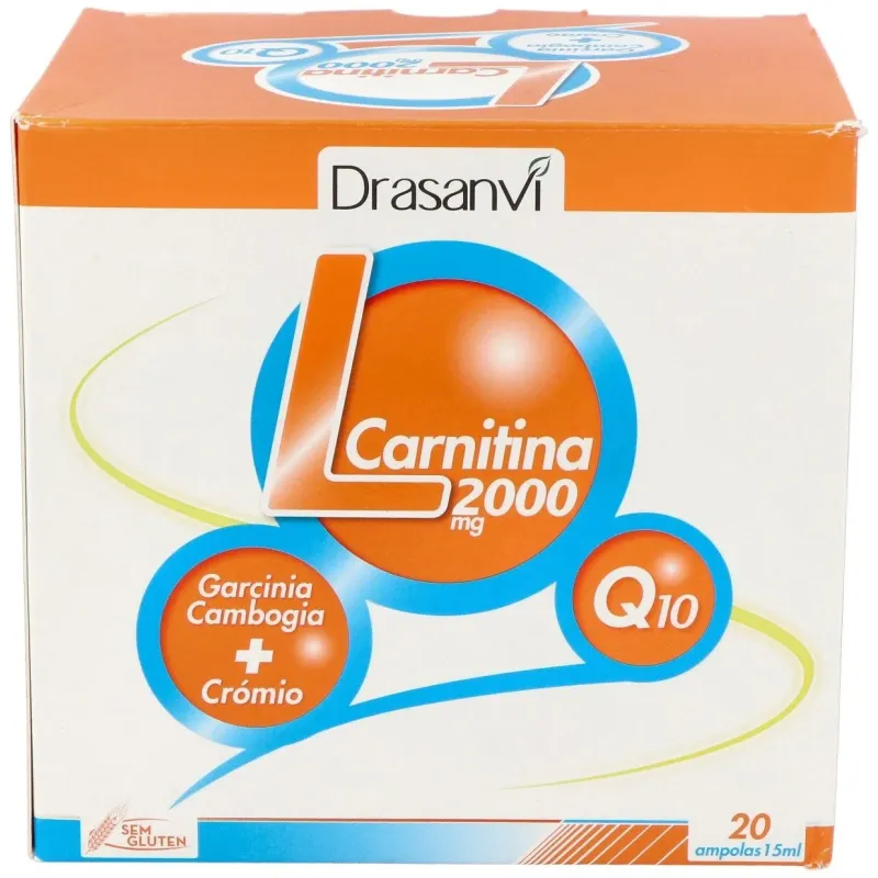 Drasanvi l-carnitina 2000mg 20 viales | Farmacia Barata