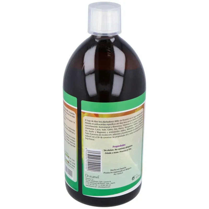 Jugo aloe vera bio 1litro | Farmacia Barata