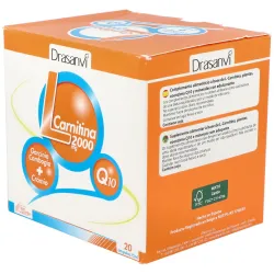 Drasanvi l-carnitina 2000mg 20 viales | Farmacia Barata