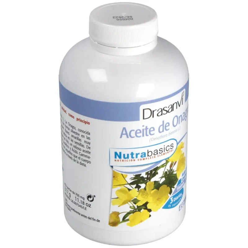 Drasanvi aceite de onagra 515mg 450perlas | Farmacia Barata