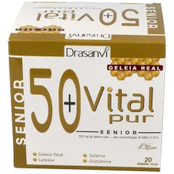 Drasanvi vitalpur senior jalea real 750mg 20x15ml | Farmacia Barata