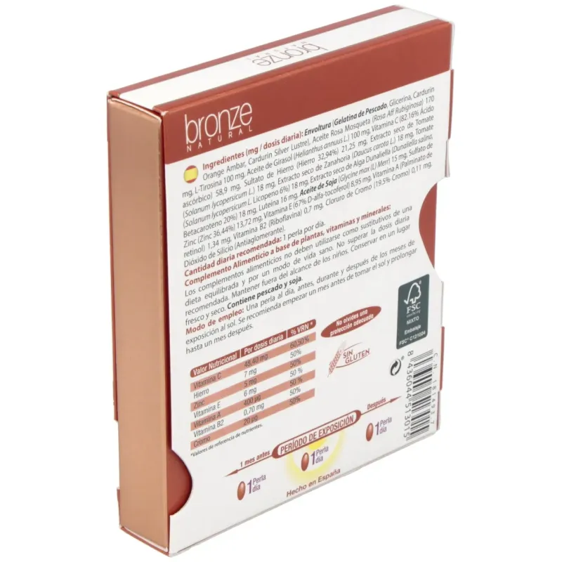 Drasanvi bronze 30 perlas | Farmacia Barata