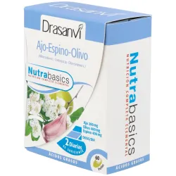 Nutrabasics ajo-espino-olivo 60perlas | Farmacia Barata Nutrabasics ajo-espino-olivo 60perlas | Farmacia Barata