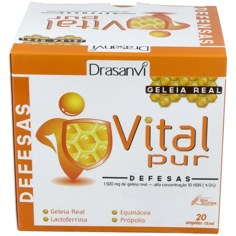 Drasanvi vitalpur jalea real defensas 15ml 20uds | Farmacia Barata
