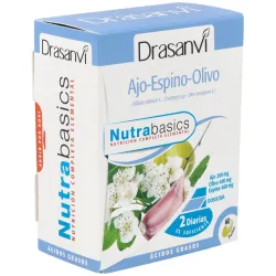 Nutrabasics ajo-espino-olivo 60perlas | Farmacia Barata Nutrabasics ajo-espino-olivo 60perlas | Farmacia Barata