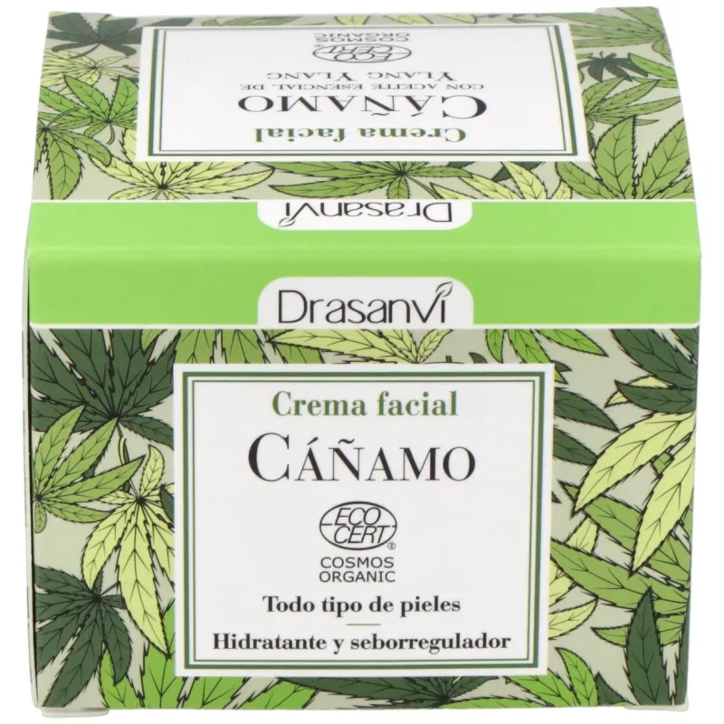 Crema facial cañamo 50ml. ecocert bio | Farmacia Barata