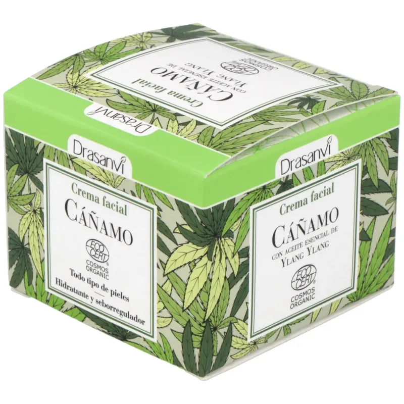Crema facial cañamo 50ml. ecocert bio | Farmacia Barata