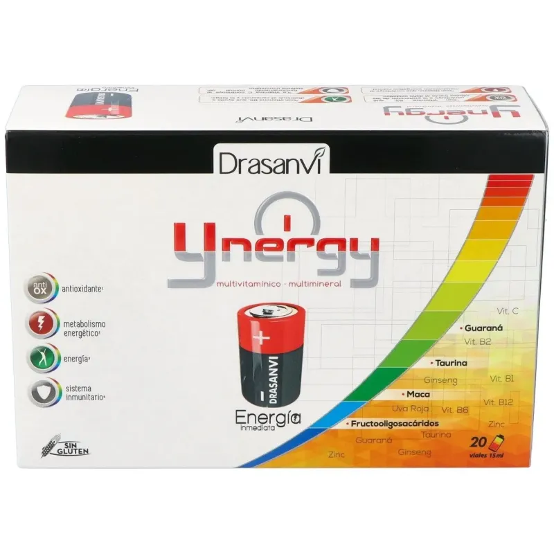 Drasanvi ynergy energía inmediata 20 ampollas 15ml | Farmacia Barata Drasanvi ynergy energía inmediata 20 ampollas 15ml | Farmacia Barata