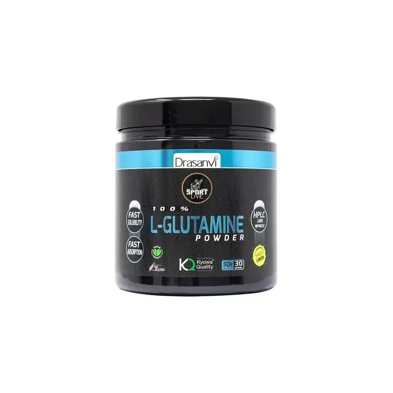 L-glutamina limon 300gr. sport live | Farmacia Barata