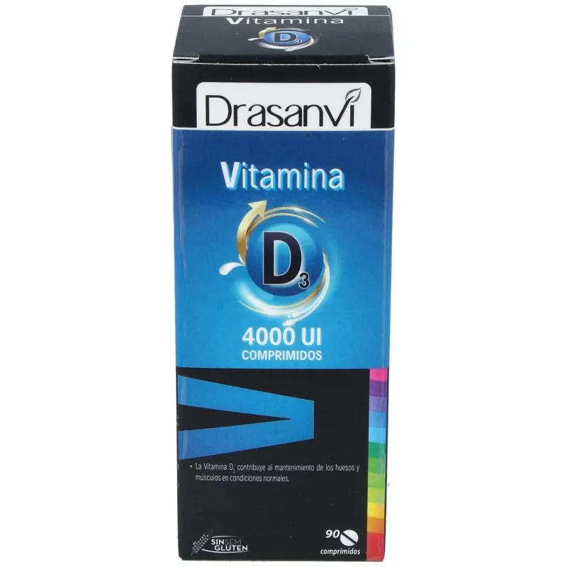 Drasanvi vitamina d3 4000ui 90 comprimidos | Farmacia Barata