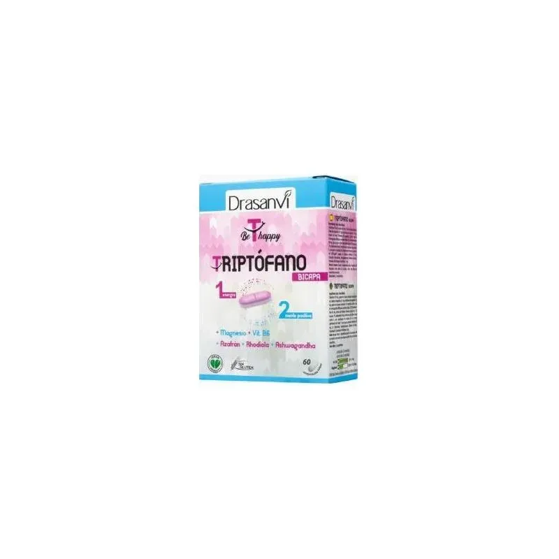 Drasanvi triptófano bicapa 60comp | Farmacia Barata