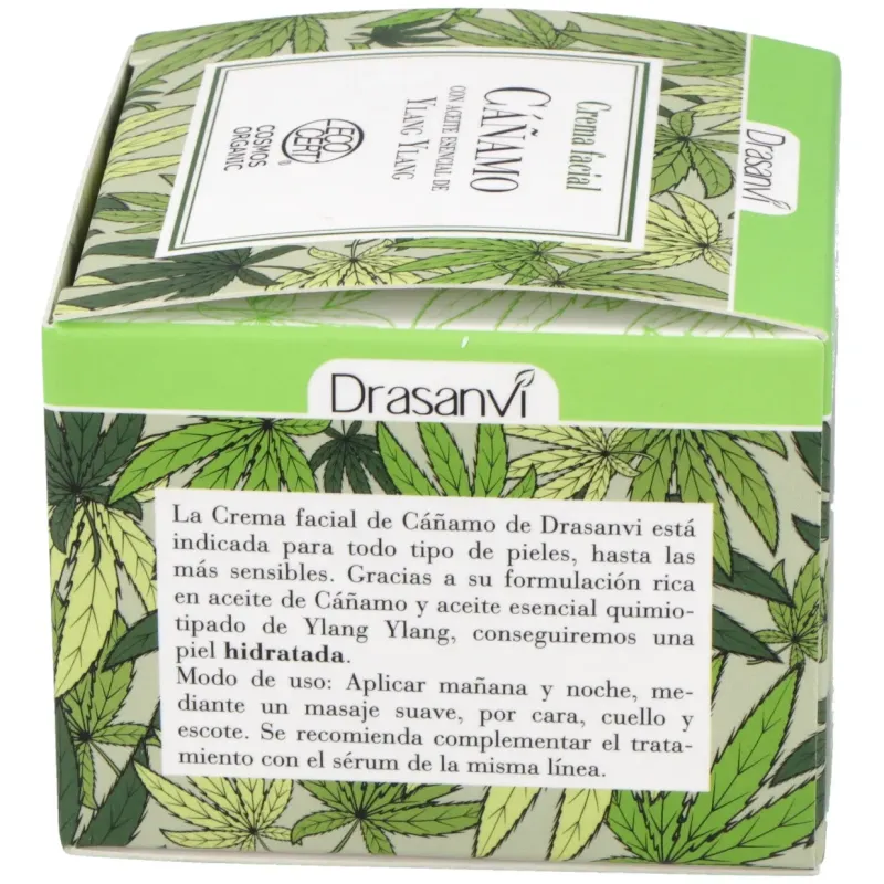 Crema facial cañamo 50ml. ecocert bio | Farmacia Barata