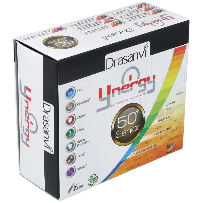 Drasanvi ynergy senior 36 cáps. | Farmacia Barata Drasanvi ynergy senior 36 cáps. | Farmacia Barata