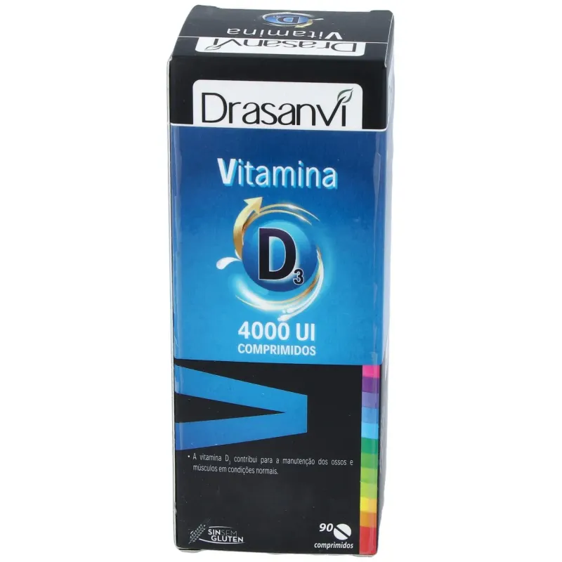 Drasanvi vitamina d3 4000ui 90 comprimidos | Farmacia Barata