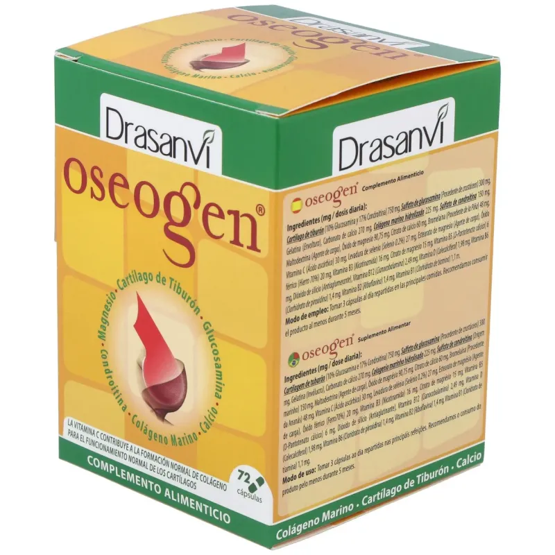 Oseogen alimento articular 72cap. | Farmacia Barata