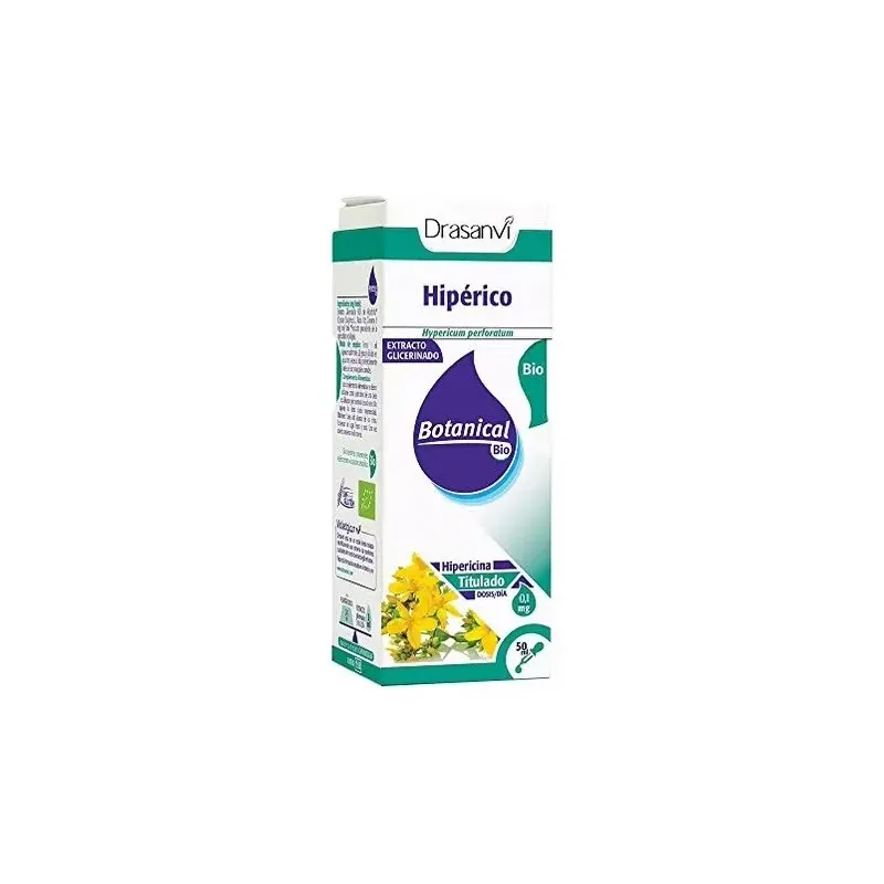 Drasanvi hipérico extracto glicerinado bio 50ml | Farmacia Barata Drasanvi hipérico extracto glicerinado bio 50ml | Farmacia Barata