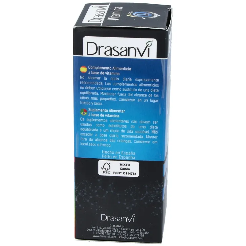 Drasanvi vitamina d3 4000ui 90 comprimidos | Farmacia Barata