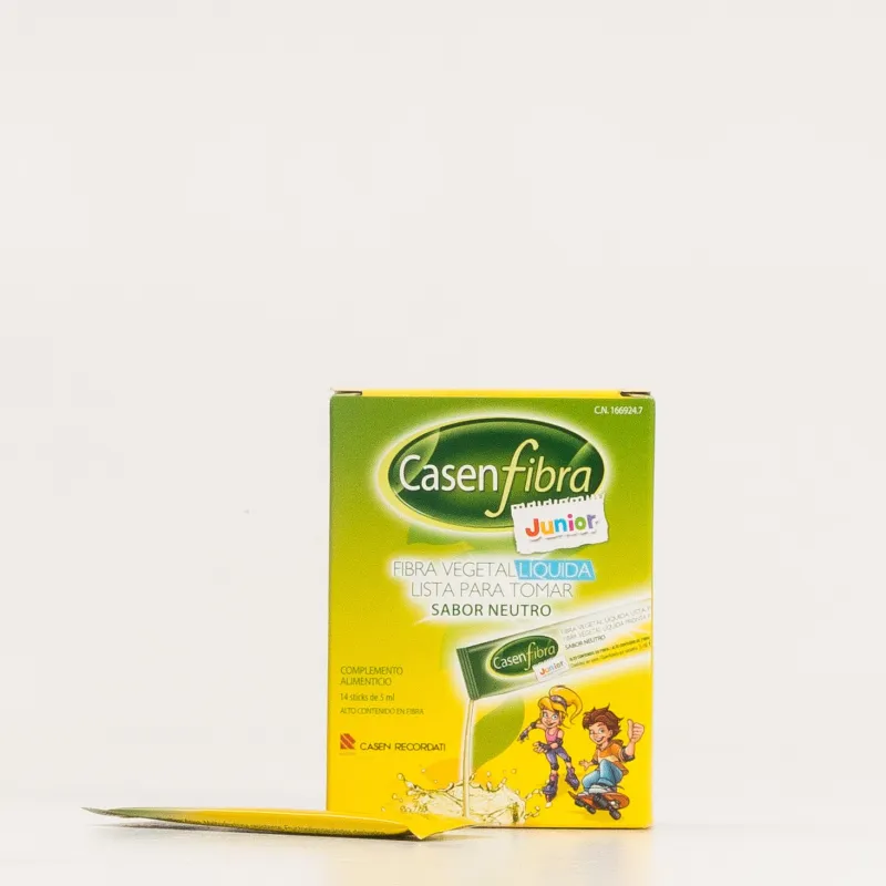CASENFIBRA JUNIOR FIBRA VEGETAL LIQUIDA 14 SOBRES 5 ML CASENFIBRA JUNIOR FIBRA VEGETAL LIQUIDA 14 SOBRES 5 ML