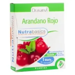 Nutrabasics arandano rojo 30caps.