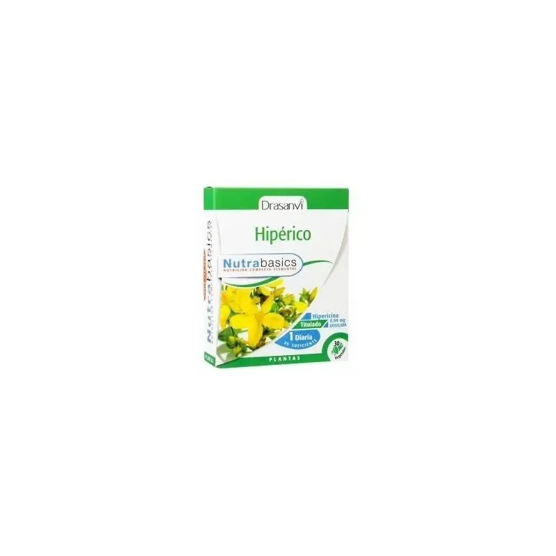 Nutrabasics hiperico 30caps. | Farmacia Barata