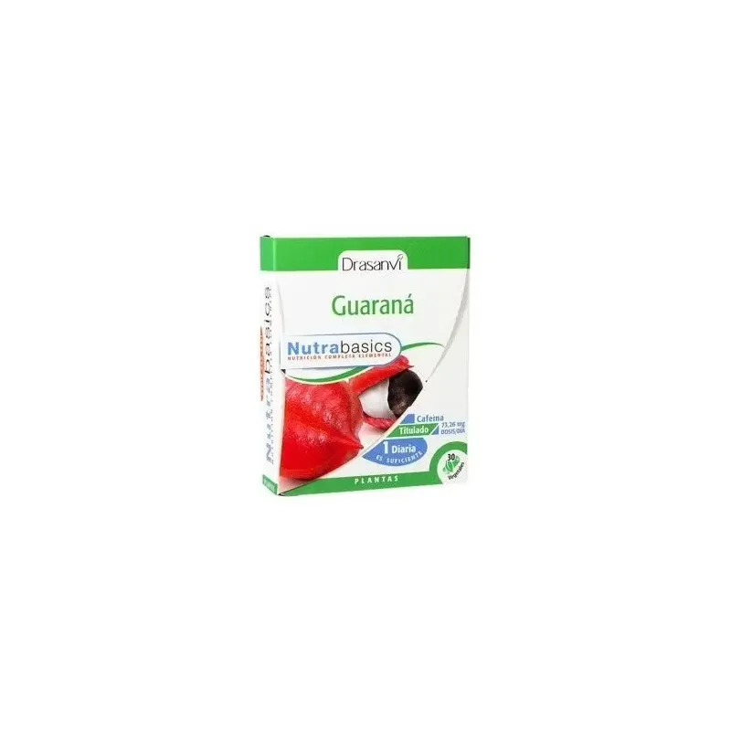 Nutrabasics guarana 30caps. | Farmacia Barata