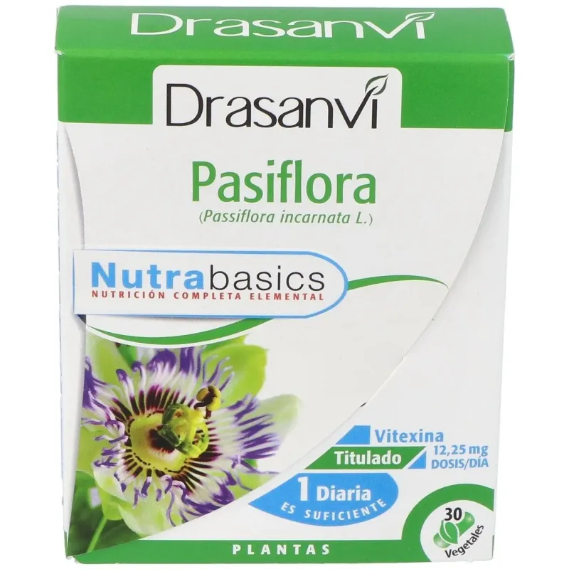 Nutrabasics pasiflora 30caps. | Farmacia Barata
