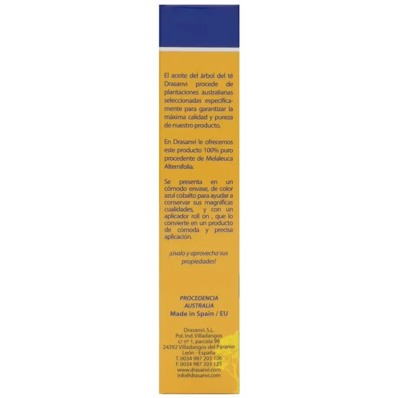 Drasanvi aceite de árbol de té roll on 10ml | Farmacia Barata