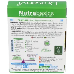 Nutrabasics pasiflora 30caps. | Farmacia Barata