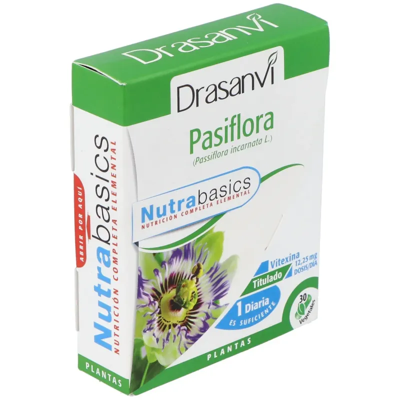 Nutrabasics pasiflora 30caps. | Farmacia Barata
