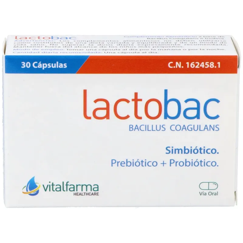 Lactobac 30cap. | Farmacia Barata