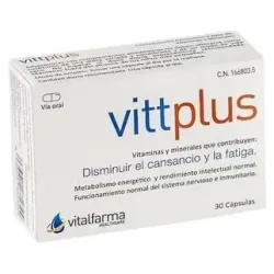 Vittplus 30 cápsulas