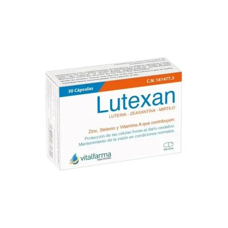Vitalfarma lutexan 30cáps | Farmacia Barata