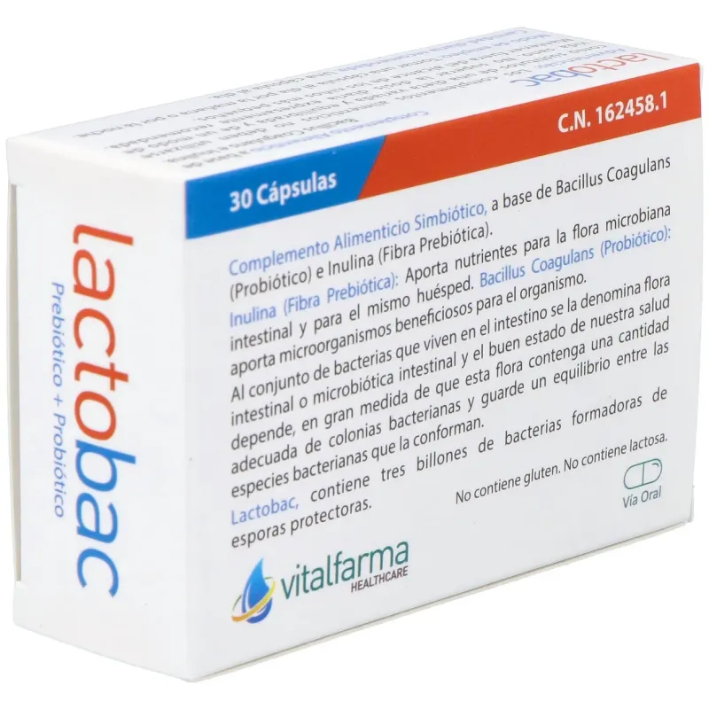 Lactobac 30cap. | Farmacia Barata