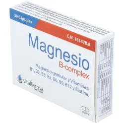 Vitalfarma magnesio b complex 30cáps | Farmacia Barata