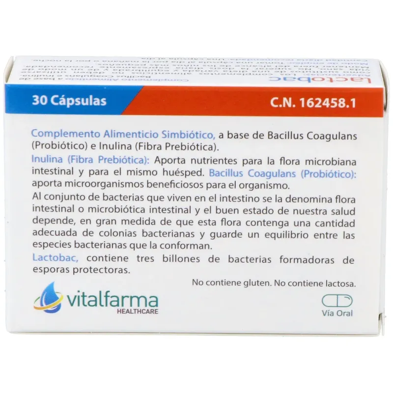 Lactobac 30cap. | Farmacia Barata