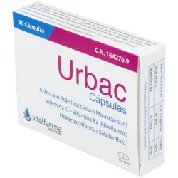 Vitalfarma urbac 30caps | Farmacia Barata
