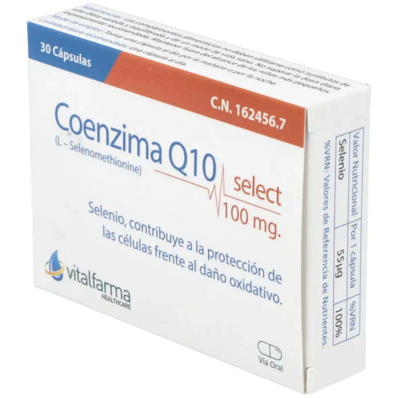 Vitalfarma coenzima q10 complex 30cáps | Farmacia Barata