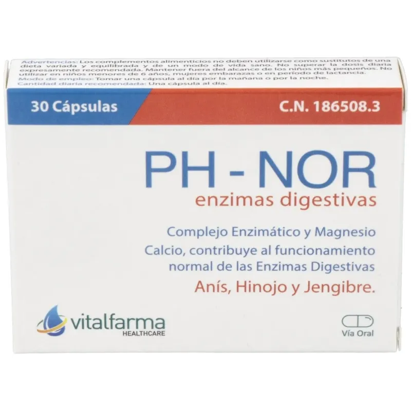 Ph-nor 30cap. | Farmacia Barata