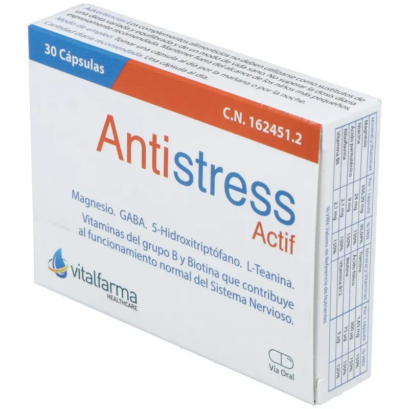Antistress actif 30cap. | Farmacia Barata