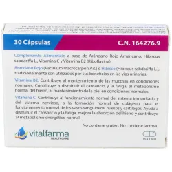 Vitalfarma urbac 30caps | Farmacia Barata