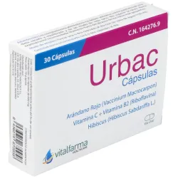 Vitalfarma urbac 30caps | Farmacia Barata